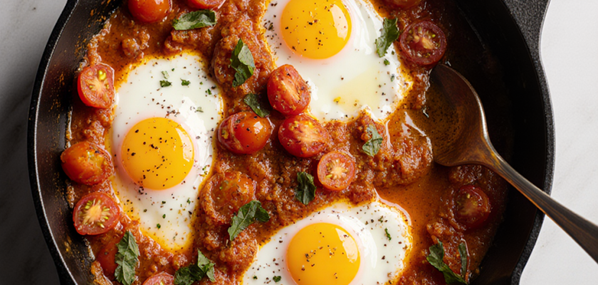 Four-Ingredient Turkish Smoked Menemen