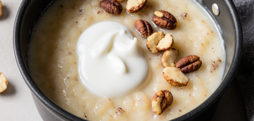 Four-Ingredient Turkish Steamed Semolina Pudding