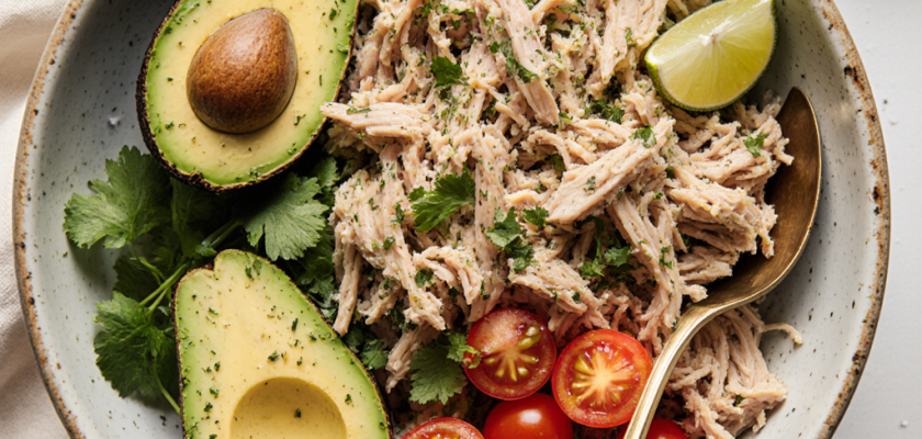 Four-Ingredient Brazilian Chicken Salad