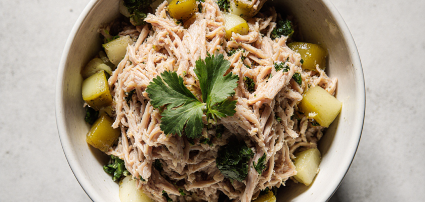 Four-Ingredient Brazilian Pickled Chicken Salad