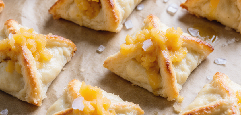 Four-Ingredient Cheddar and Ale Puff Pastry Bites