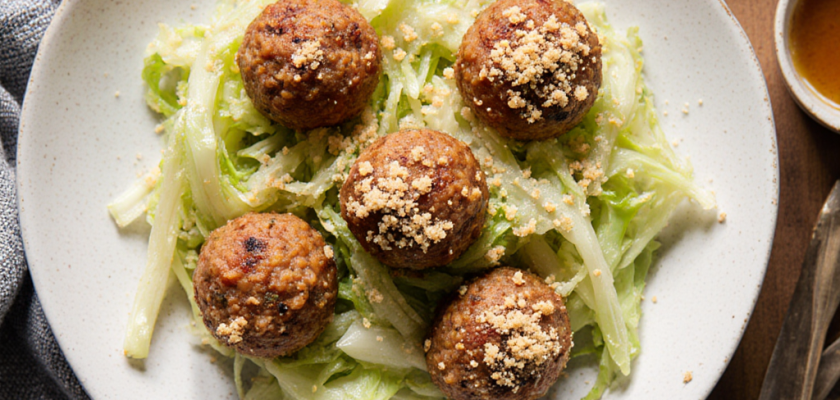 Four-Ingredient German Braised Cabbage Bites
