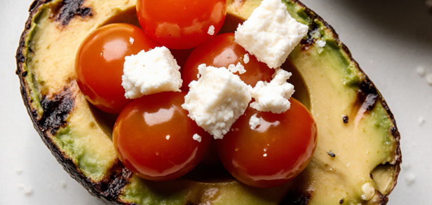 Four-Ingredient Grilled Avocado Bites