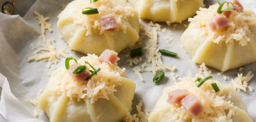 Four-Ingredient Kartoffel-Käse Pockets