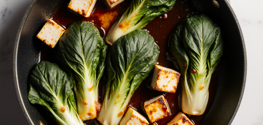 Four-Ingredient Korean Braised Tofu Bites