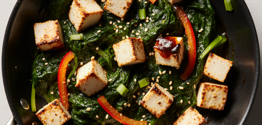 Four-Ingredient Korean Vegetable Stir-Fry