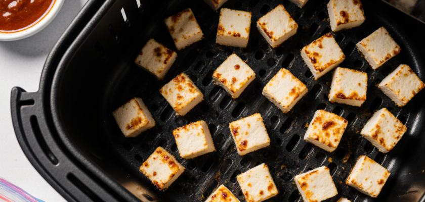 Four-Ingredient Korean-Style Air-Fried Tofu Bites