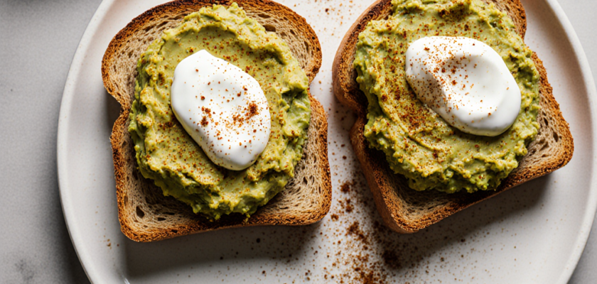 Four-Ingredient Masala Avocado Toast