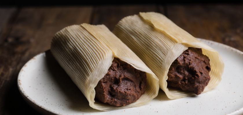 Four-Ingredient Mexican Chocolate Tamales