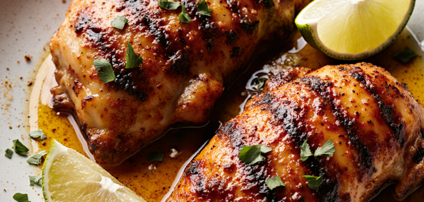 Four-Ingredient Smoked Brazilian Chicken