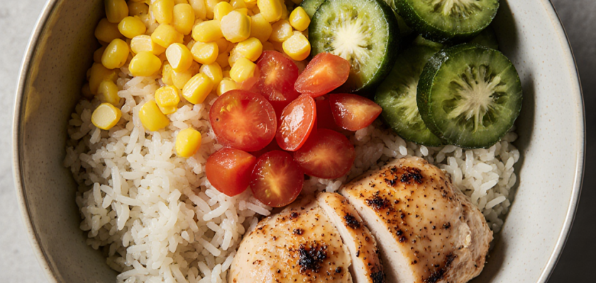 Four-Ingredient Southwest Chicken Bowl