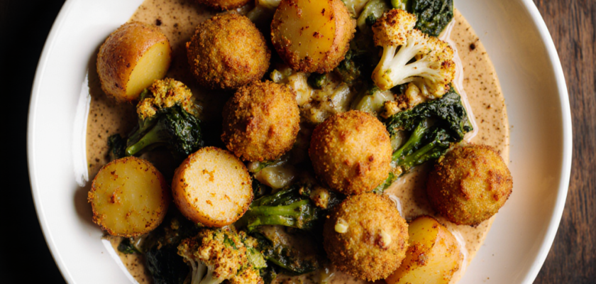 Four-Ingredient Spiced Vegetable Pakoras