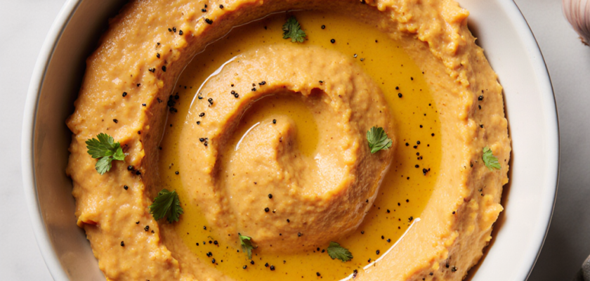 Four-Ingredient Sweet Potato Hummus