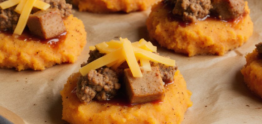 Four-Ingredient Sweet Potato Taco Bites