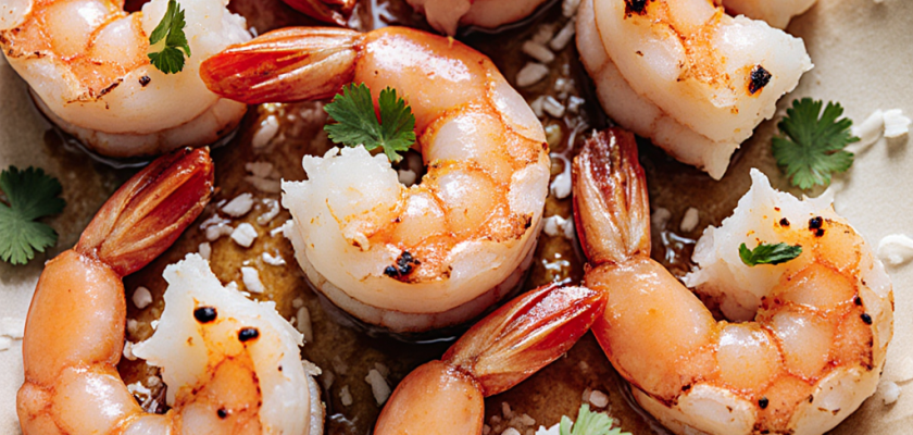 Four-Ingredient Thai Broiled Coconut Shrimp