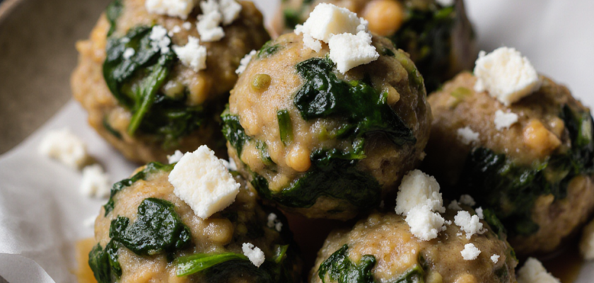 Four-Ingredient Turkish Steamed Chickpea Bites