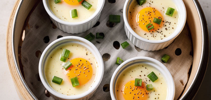 Four-Ingredient Vietnamese Steamed Egg Cups