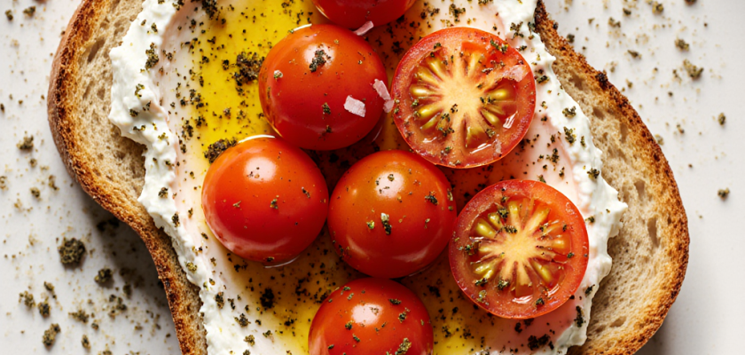 Four-Ingredient Za'atar Labneh Toast